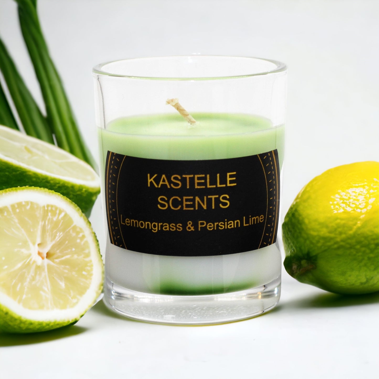 Votive Marbled Lemongrass & Persian Lime
