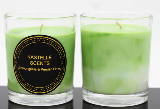Medium Marbled Lemongrass & Persian Lime